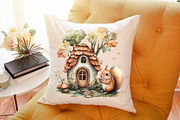 Autumn Squirrels Clipart, an Illustration by Sublimation Artist (Thumbnail 6 of 6)
