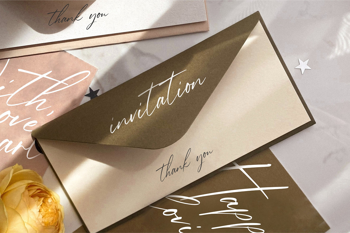 Jacquelina Beautiful Handdrawn Font, a Script Font by Balpirick Studio (Photo 4 of 7)