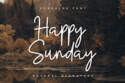 Sunshine | Natural Signature Script, a Script Font by Masyafi Studio (Thumbnail 4 of 8)