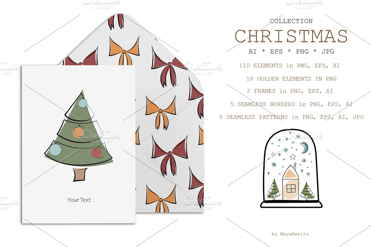 Christmas Collection, an Object Graphic by MayaNavits (Photo 2 of 14)