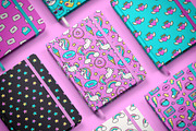 Unicorns and Cats Clipart + Patterns, an Illustration by Martyshova (Thumbnail 4 of 7)