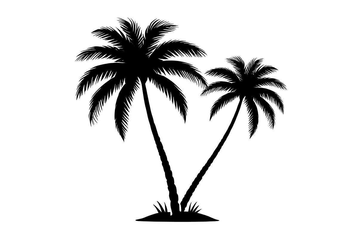 Tropical Palm Tree Bundle, an Illustration by BIPLOB EXPERT (Photo 3 of 21)