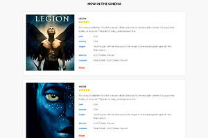 Movie Responsive One Page Theme