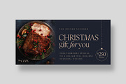 Christmas Gift Certificate Template, a Stationery Template by BrandPacks (Thumbnail 3 of 5)
