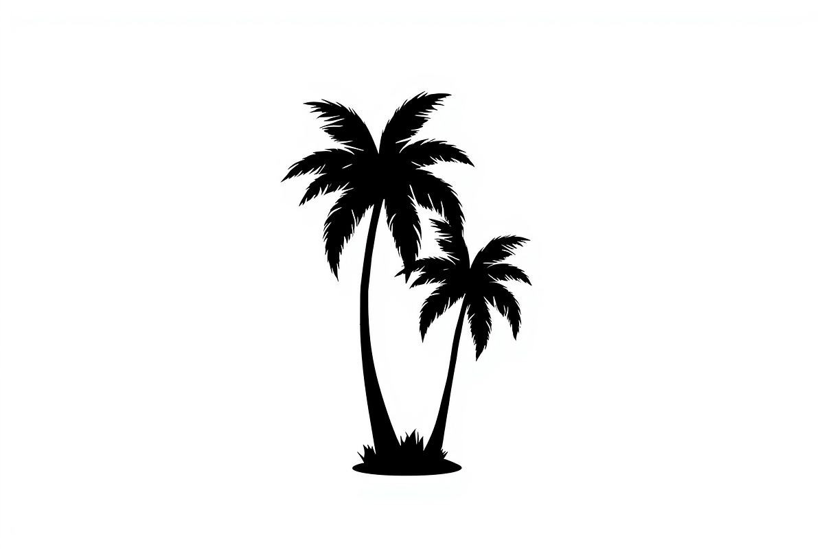 Palm Silhouette Clipart Set, an Illustration by hafijul (Photo 5 of 21)