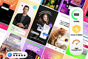Viral Instagram Reels Templates v4, a Social Media Template by Virall (Thumbnail 2 of 10)