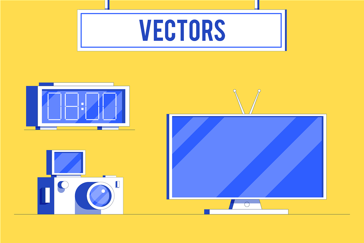 Technology illustration pack, a Technology Illustration by Joseph Chernashki (Photo 3 of 8)
