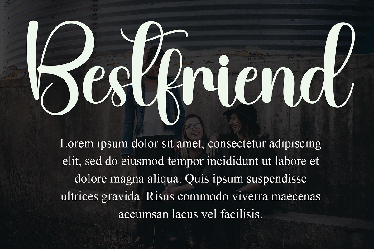 Bestina, a Handwritten Font by InermediaSTUDIO (Photo 7 of 8)