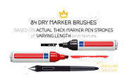 Thick & Dry Marker Brushes, a Brush Add-On by Side Project (Thumbnail 2 of 6)