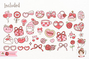 Groovy Valentine's Day SVG PNG, a Seasonal Illustration by Chonnieartwork (Thumbnail 4 of 6)