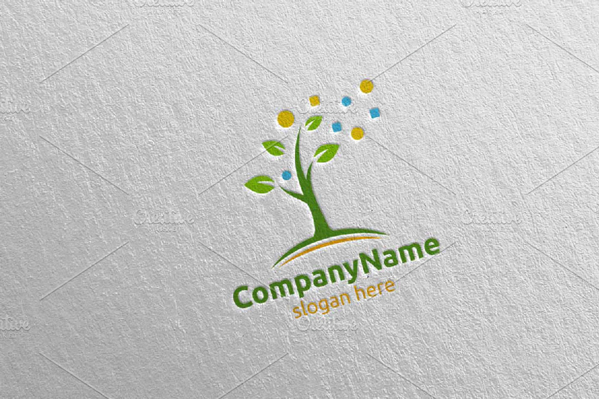 Tree Digital Financial Invest Logo, a Branding & Logo Template by denayunebgt (Photo 4 of 5)