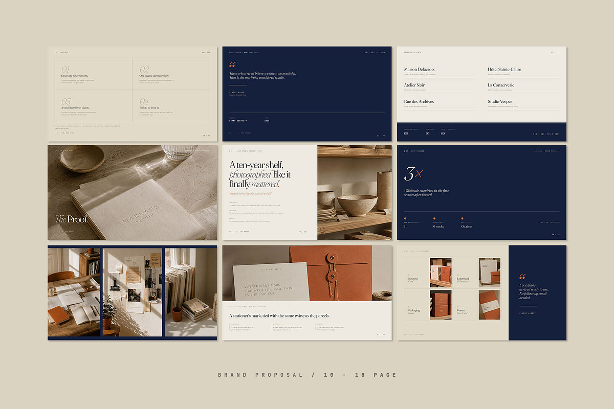 MARGAUX / Brand Proposal Template, a Presentation Template by Leleka.Store (Photo 10 of 16)