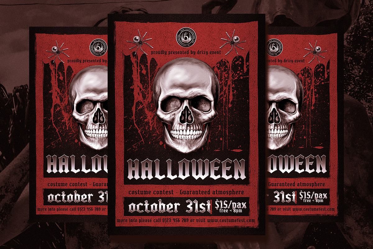Blatters – Halloween Gothic Font, a Serif Font by Drizy (Photo 3 of 10)