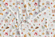 Quirky Christmas Patterns Bundle, a Pattern Graphic by Olya Creative (Thumbnail 8 of 19)