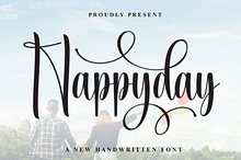 Happyday | Script Font