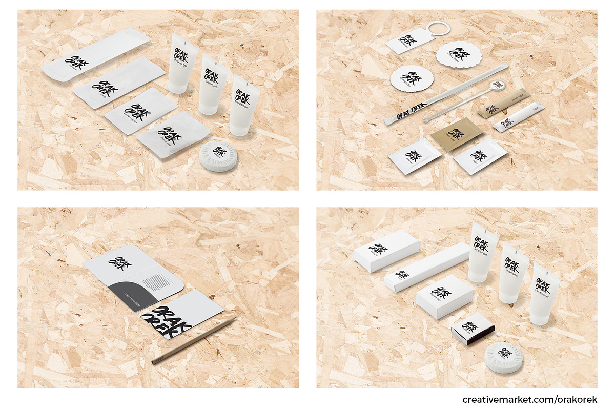 Ultimate Bundle Hotel Branding, a Packaging Mockup by Orak Orek (Photo 3 of 11)