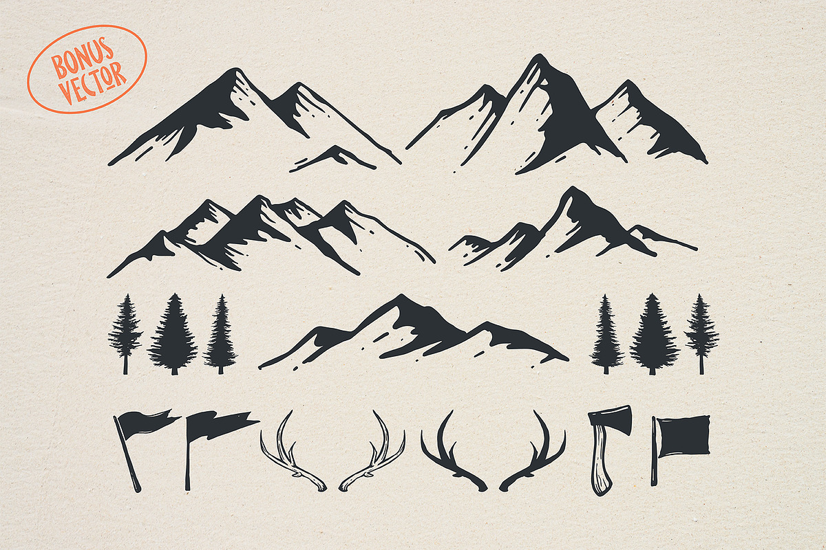 Pine Forest - Outdoor Typeface preview 7