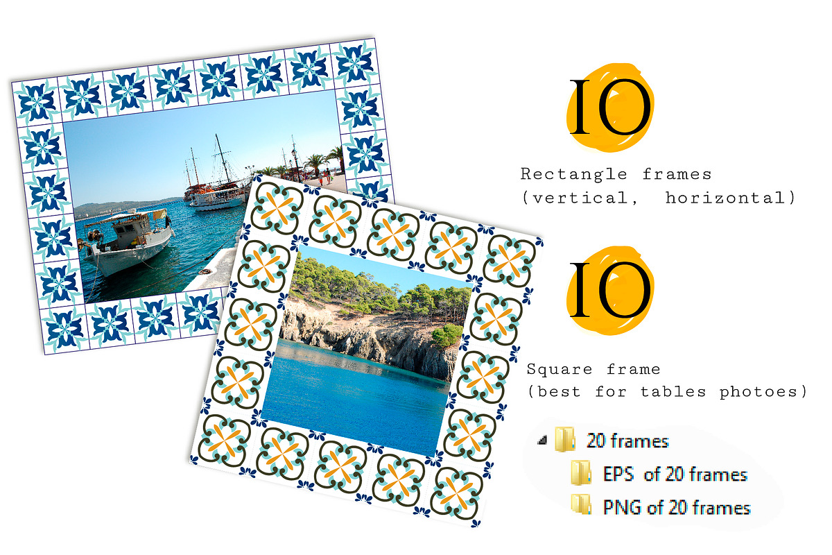 Mediterranean TILE Bundle 100+, a Pattern Graphic by DeMih (Photo 4 of 7)