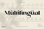 Lugon Classic Modern Typeface, a Serif Font by delipensil (Thumbnail 7 of 12)