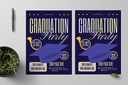 Modern Graduation Invitation, a Flyer Template by Annora Studio (Thumbnail 2 of 6)