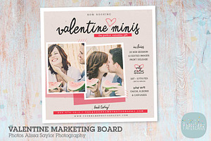 IV021 Valentine Marketing Board