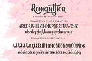Romanttica-Lovely Brush Script Font, a Script Font by Dm Studio (Thumbnail 8 of 12)