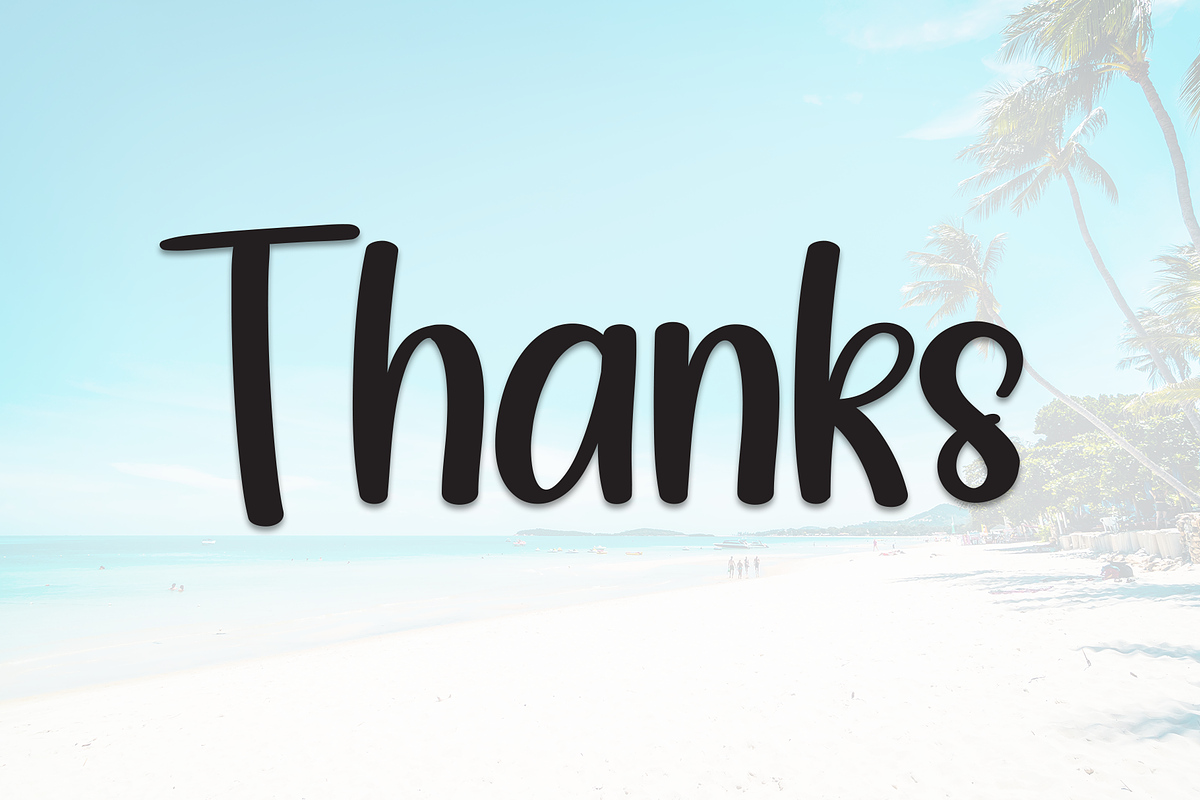 Beach Summer | Script Font, a Script Font by Scratchones (Photo 8 of 8)