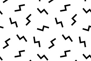 seamless pattern 80s. Vector., a Pattern Graphic by Dolvalol