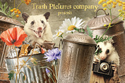 Vintage Collage Elements, an Object Graphic by TheCuteShop (Thumbnail 2 of 10)