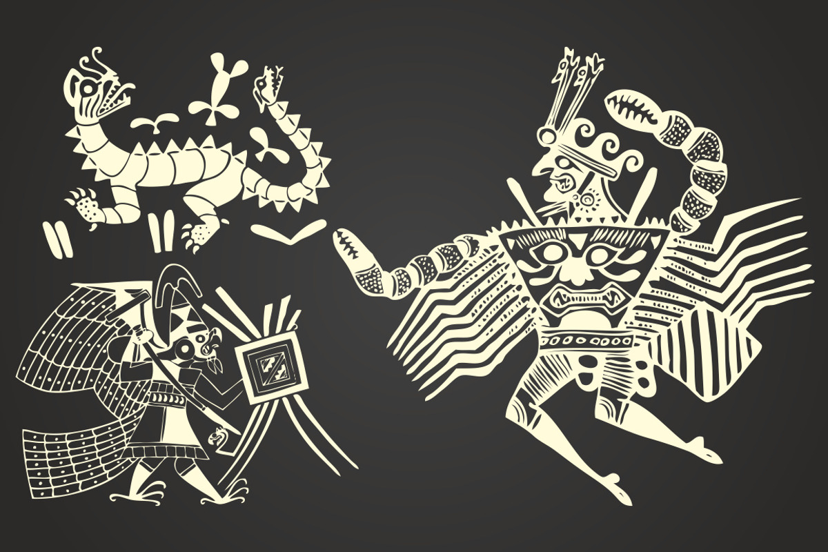 North America and Canada native art, an Illustration by Stanislav Kharchevskyi (Photo 8 of 9)