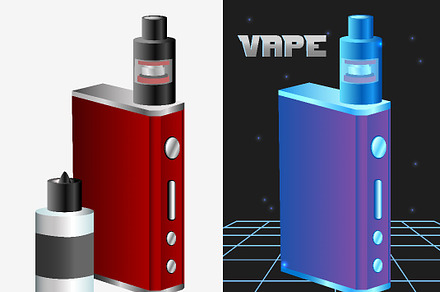 Vape device. Vaping juice
