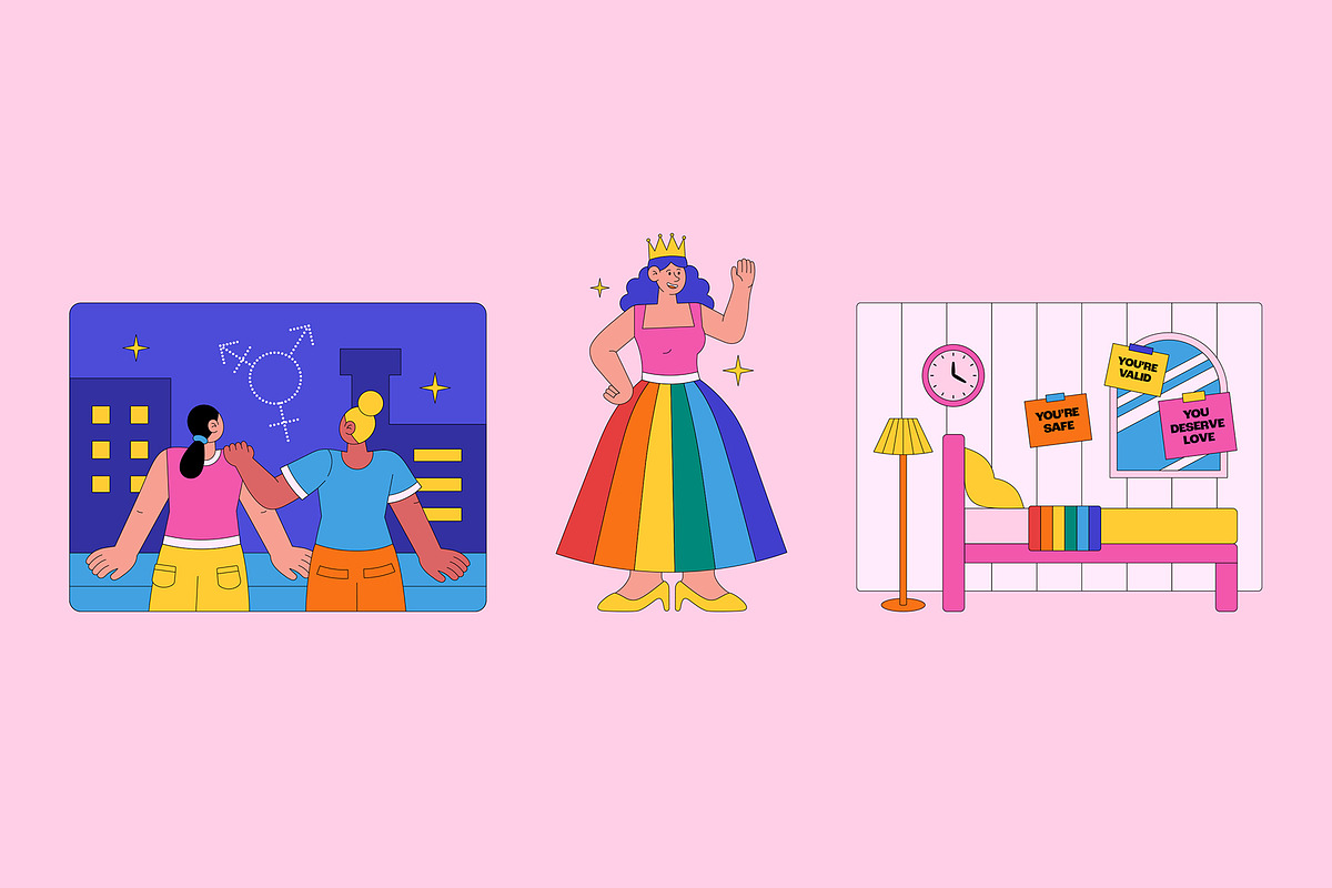 LGBT Pride Illustration, an Object Illustration by DesignerCandies (Photo 4 of 6)