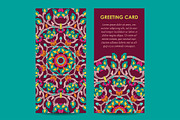 Mandala greeting cards set, a Card Template by Iryna Denysova (Thumbnail 3 of 9)