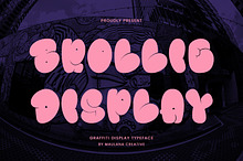 Brollie Graffiti Display Typeface