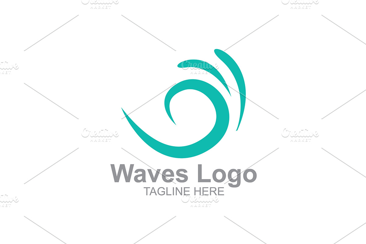 20 Logo Sea & Waves Templates Bundle, a Branding & Logo Template by Friendesigns (Photo 16 of 21)