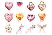 Valentines Day Clipart, an Illustration by Design Market (Thumbnail 3 of 3)