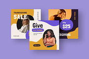 Thanksgiving Sale Instagram Post, a Social Media Template by MikroType Std (Thumbnail 2 of 4)