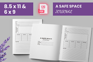 A Safe Space Journal KDP Interior
