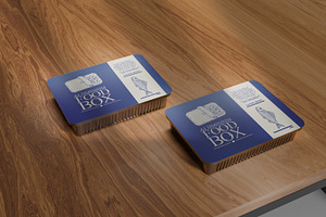 Alumunium Box Food Mockup