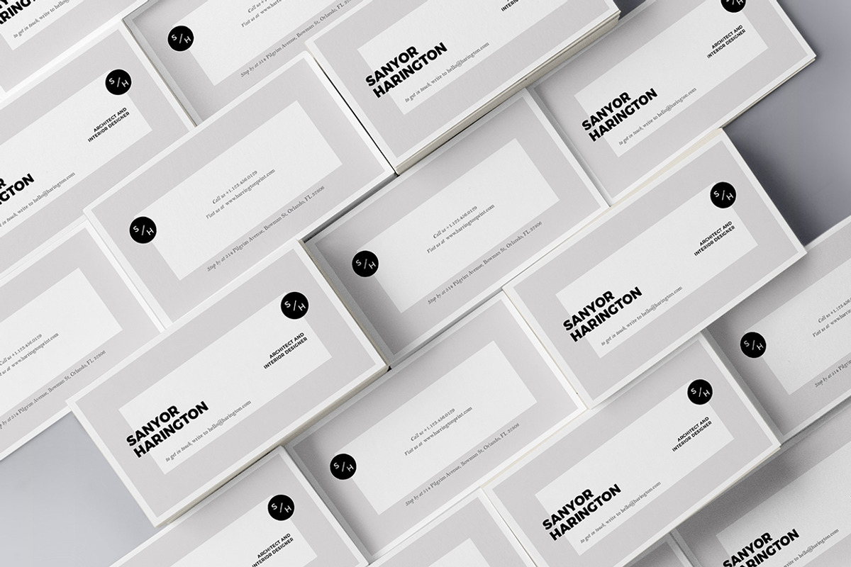 Modern Stylish Business Card, a Business Card Template by GraphicsEgg (Photo 4 of 4)