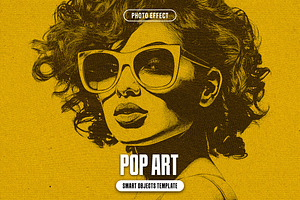 Pop Art Photo Effect, a Layer Style Add-On by iDoodle Studio