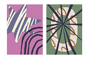 Abstract shapes posters, cards set, a Decorative Illustration by Good Studio (Thumbnail 2 of 14)
