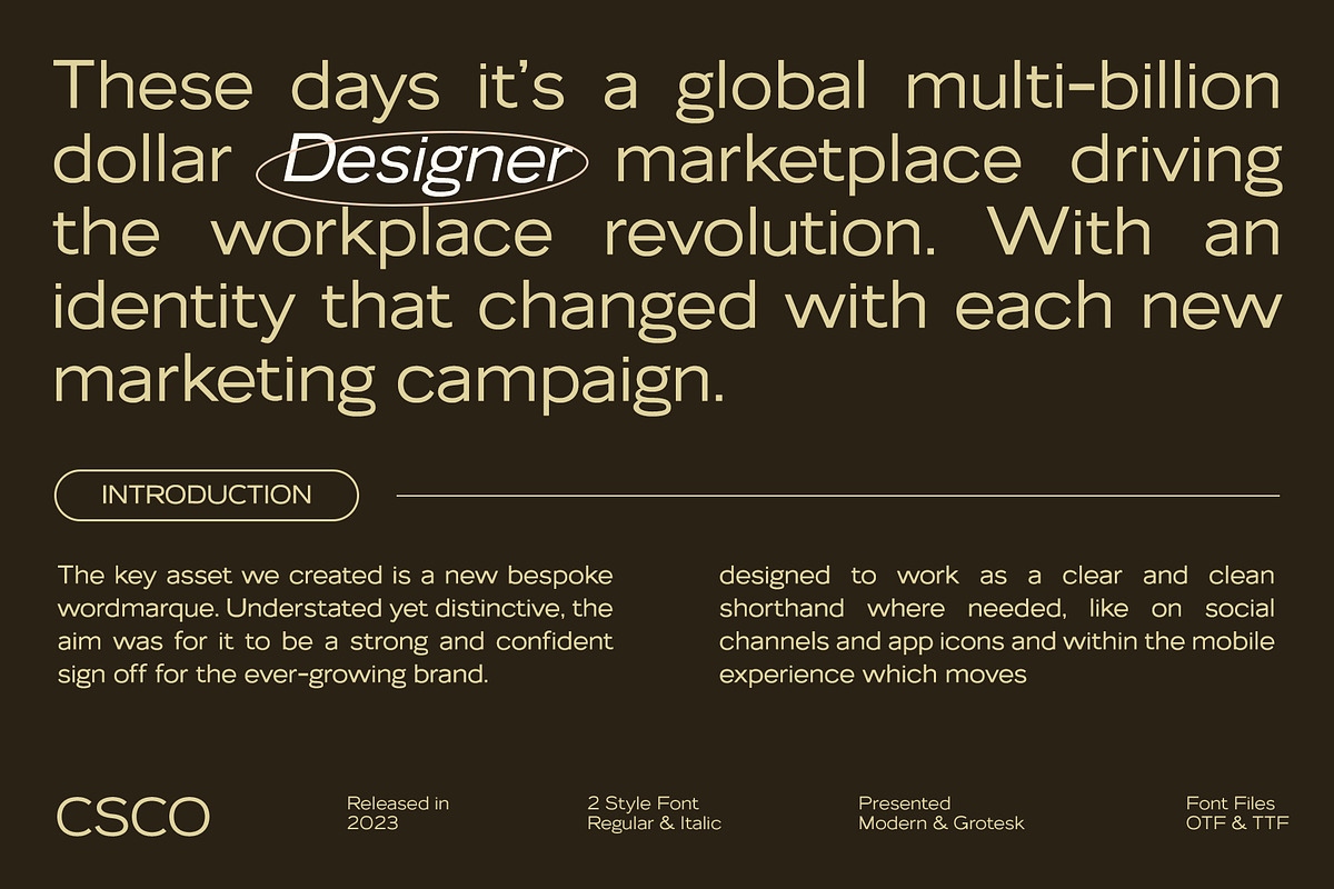 Lumend – Modern Sans Serif, a Sans Serif Font by Craft Supply Co. (Photo 6 of 8)