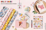 Spring Garden Pattern & Illustration, an Illustration by Essentially Nomadic (Thumbnail 6 of 12)