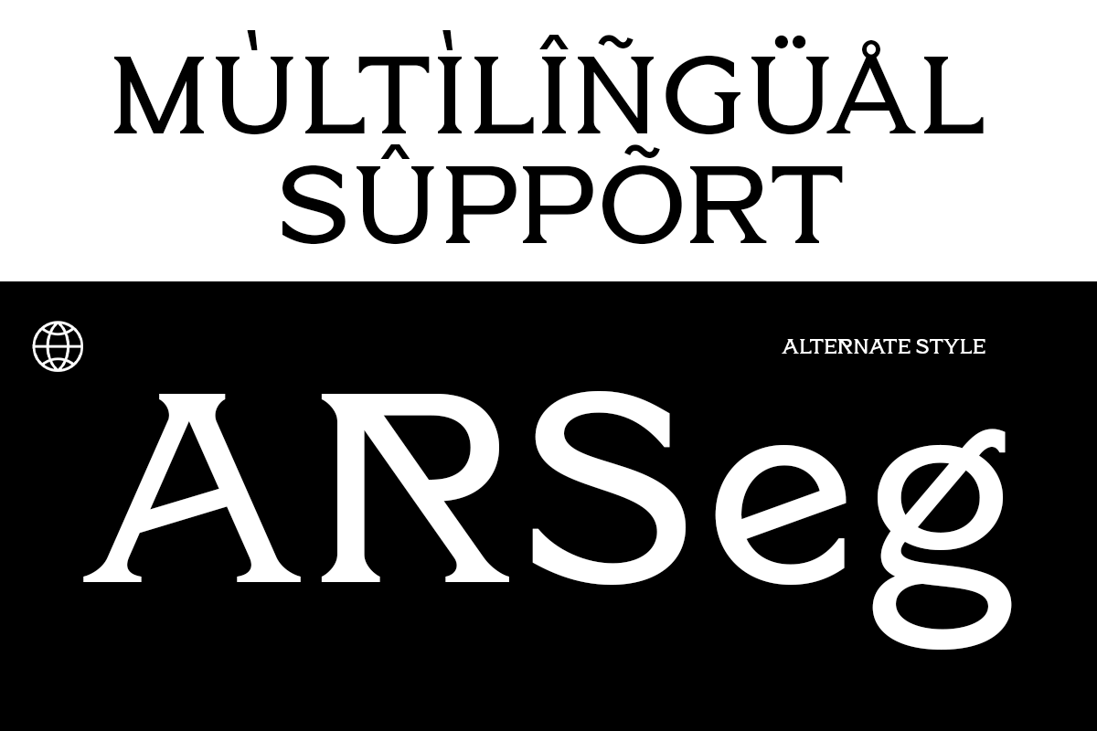 A Modern Luxury Font – Ornely, a Font by RagamKata (Photo 10 of 10)