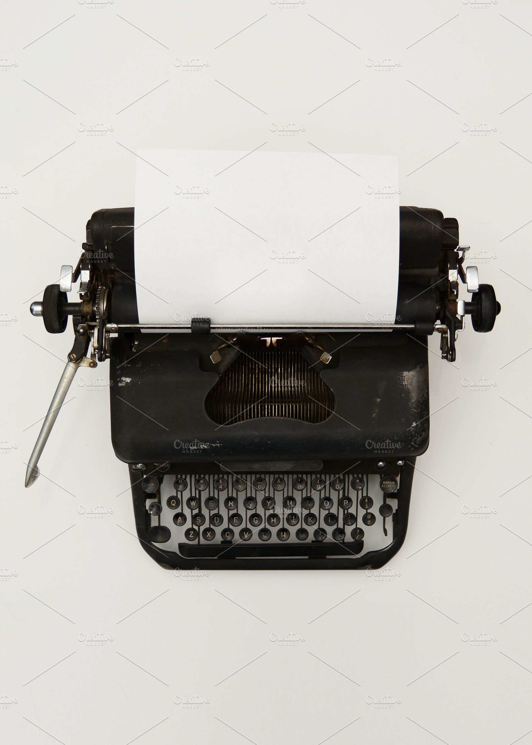 Typewriter- Blank Page, a Beauty & Fashion Photo by Stitch & Shutter Stock
