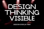 Adecion Display Font, a Serif Font by Dora Typefoundry (Thumbnail 2 of 18)