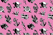 Old School Tattoo Vector Pack, an Animal Illustration by Andres M Rodriguez (Thumbnail 4 of 8)