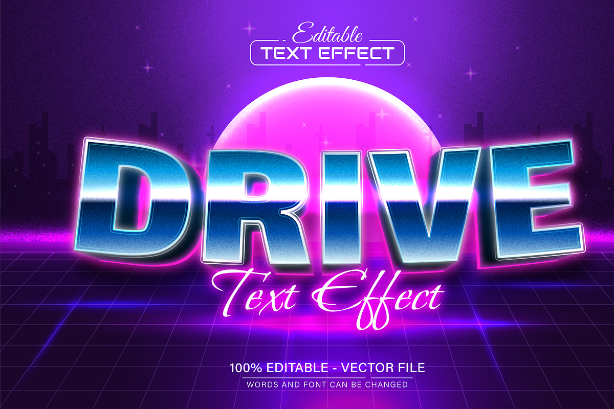 3D Text Effects Collection Vol 16, a Graphic by Aglonemadesign (Photo 4 of 9)