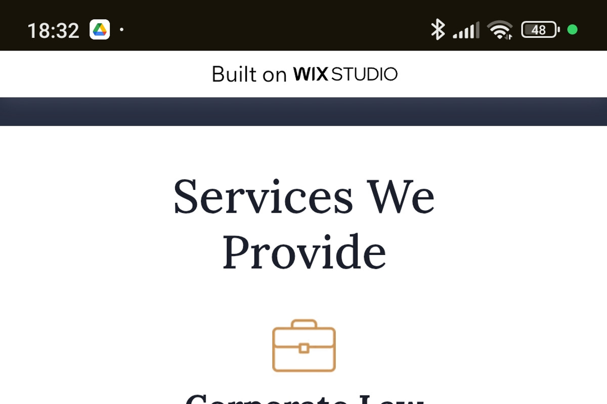 Law Firm - Wix Studio Website preview 6